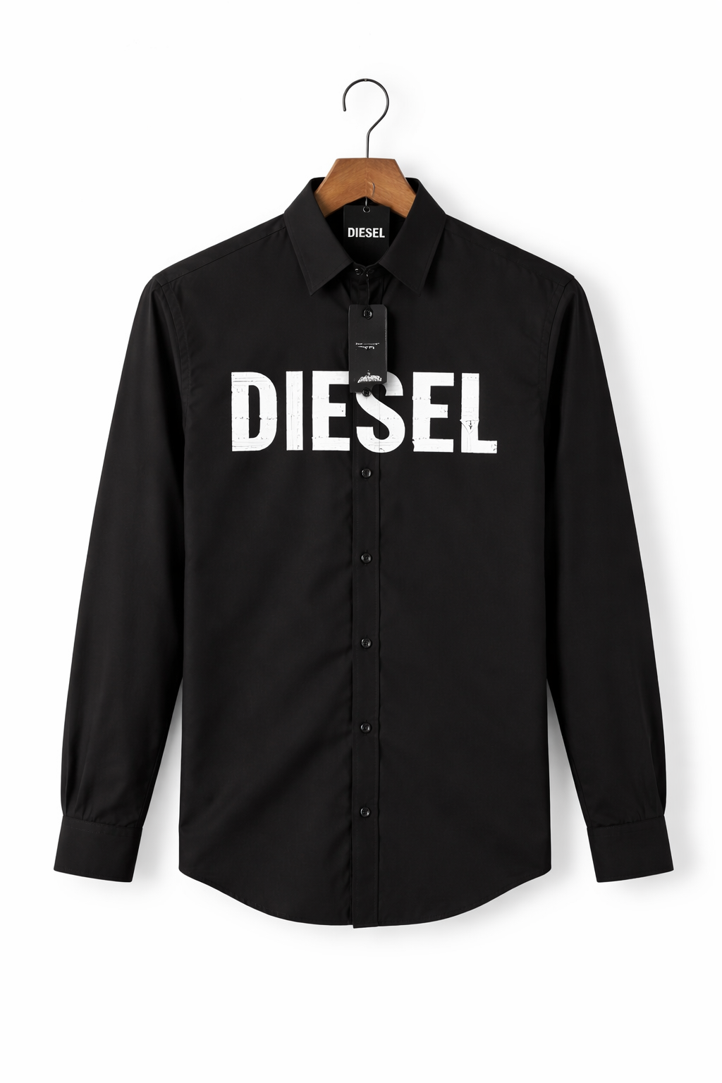 Urban Diesel Style Black Statement Shirt - Image 2