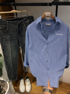 Drezola Best light Blue Shirt for Men | Party Wear & Office Wear