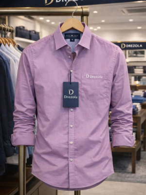 Drezola Best Lavender Shirt for Men | Best casual Shirt for men