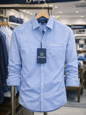 Drezola Best Sky Blue Shirt for Men | Best casual Shirt for men
