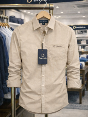 Drezola Best light beige Shirt for Men | Best casual Shirt for men
