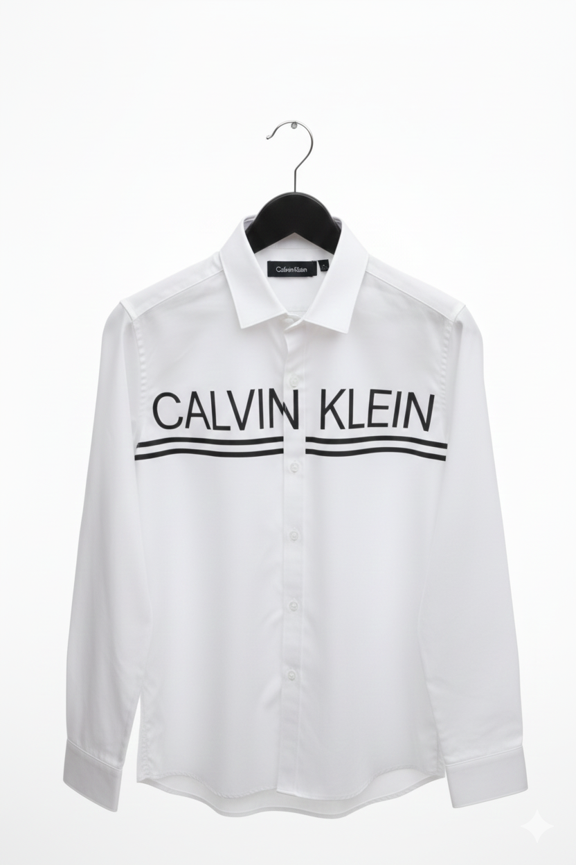 Premium Branded Drezola Premium White Button-Down Shirt for Men