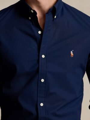 Premium Original Ralph Lauren Blue Shirt - Stylish Shirt for Men